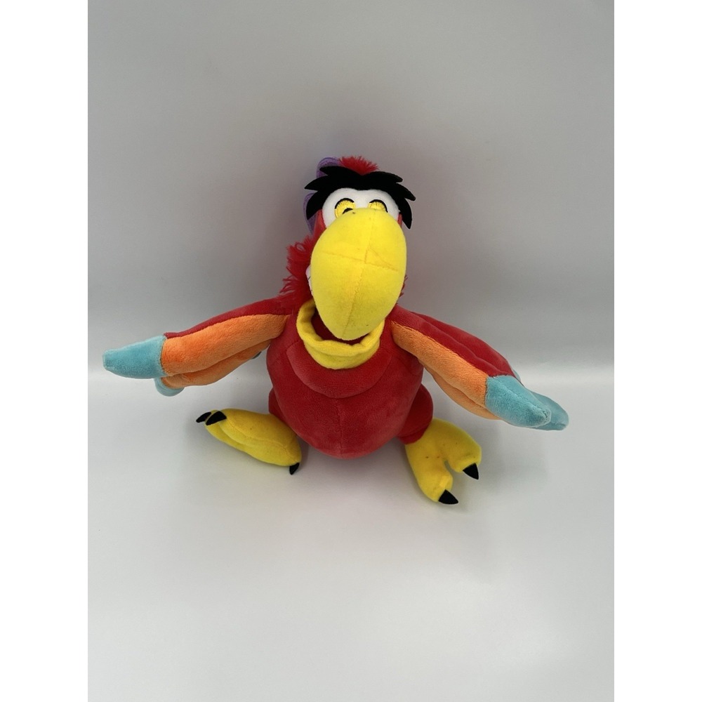 Disney Store Aladdin Iago Parrot Plush Doll 11" No Tag